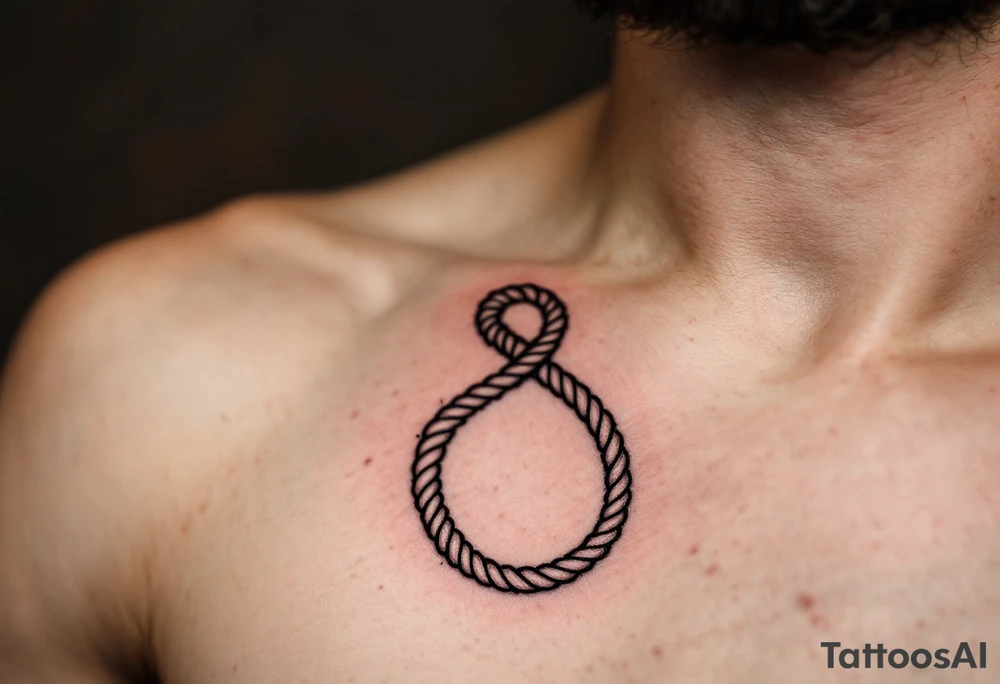 Hook in Rope tattoo idea