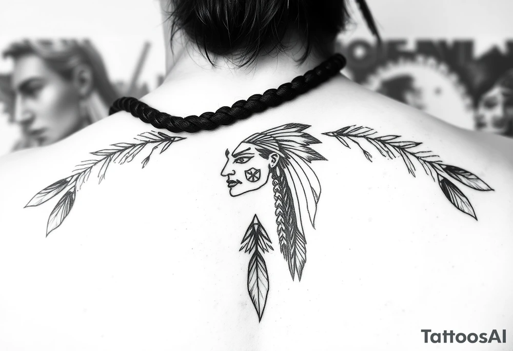 Choctaw tribal womens tat tattoo idea