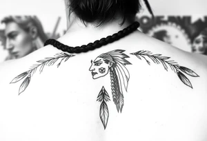 Choctaw tribal womens tat tattoo idea