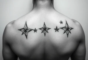 stars tattoo idea
