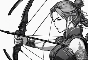 Archer from fate stay night tattoo idea