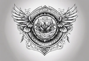 Chest tattoo tattoo idea