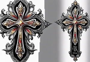Cross tattoo idea
