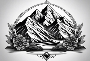 everest tattoo idea