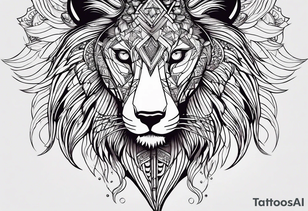 Одиночество  поиск пути закрытость tattoo idea
