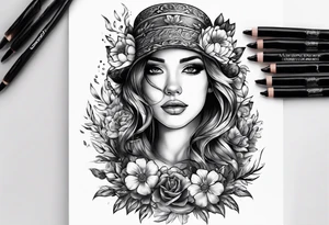 Memory of my best friend that died from drugs tattoo idea