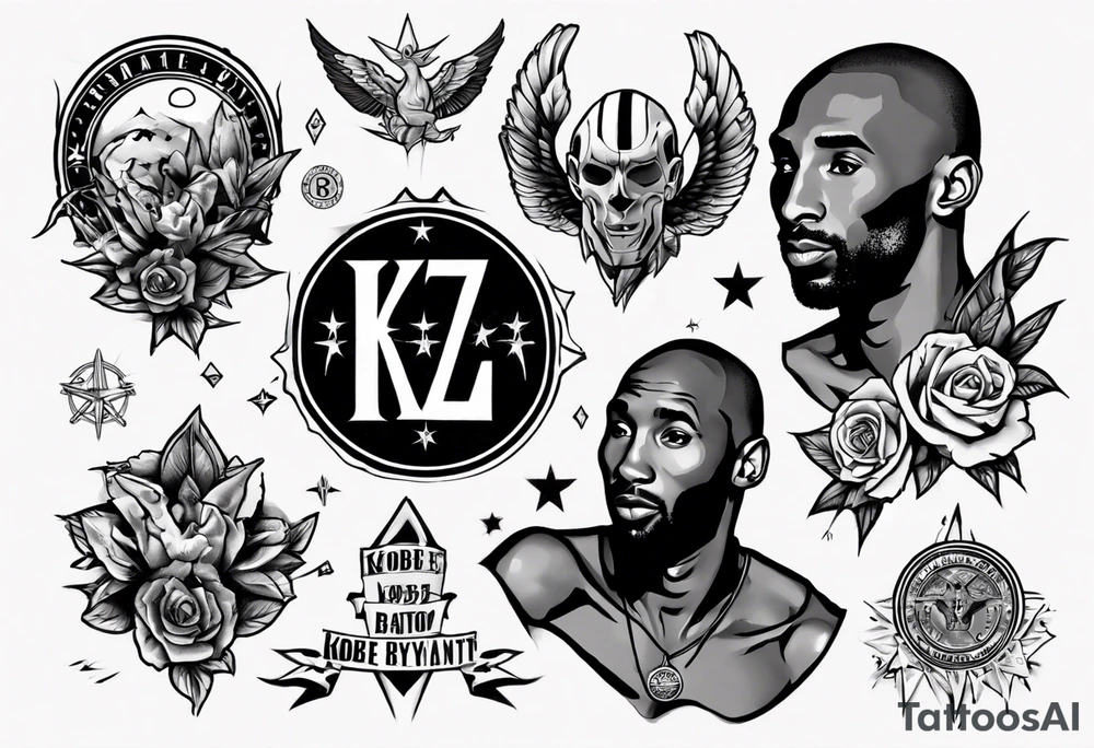 kobe bryant tattoo idea