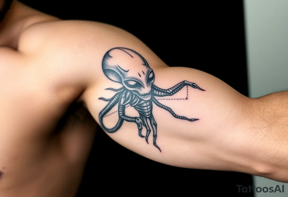 Aliens, drugs, and sex tattoo idea