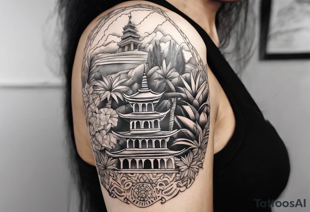 Guadeloupe Island tattoo idea