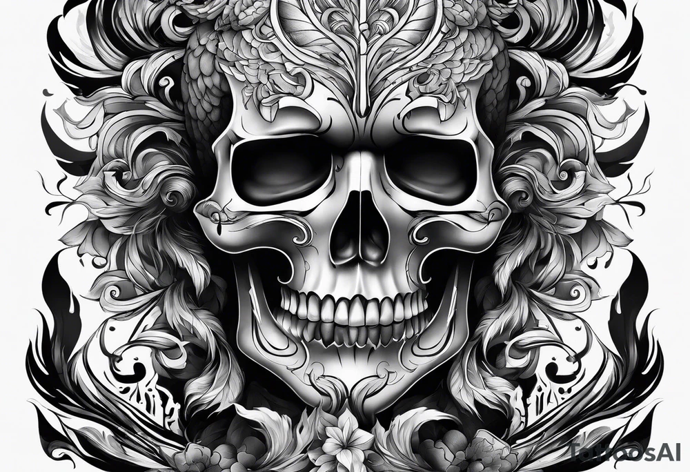 smoke tattoo idea