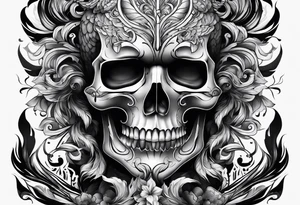 smoke tattoo idea