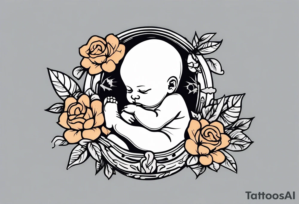 dead baby tattoo idea