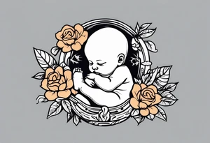 dead baby tattoo idea