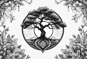 tree wirst tattoo idea