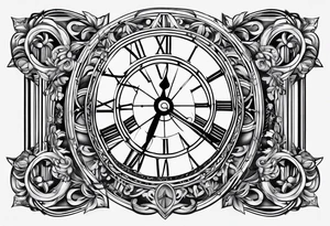 roman numerals IX-VI-LVII tattoo idea