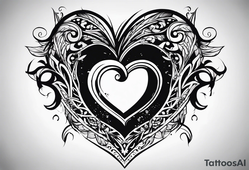 Bloody Heart tattoo idea