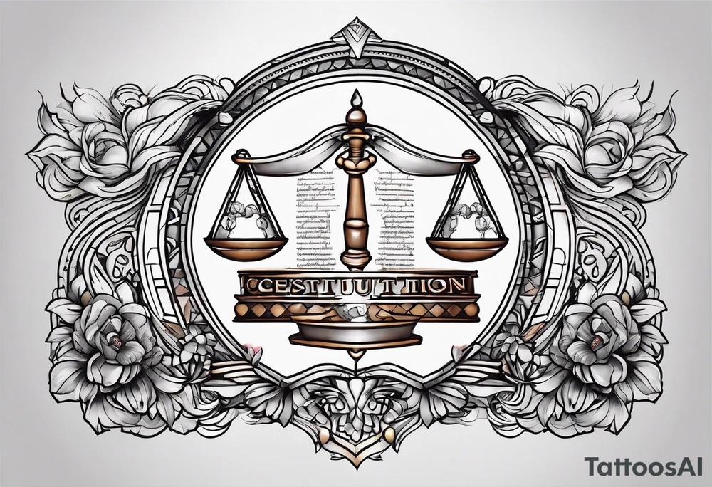 constitution tattoo idea