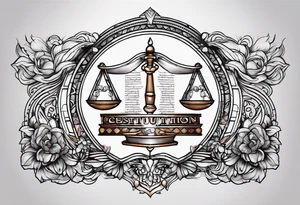 constitution tattoo idea