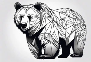Live Bear tattoo idea