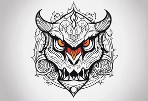 Dungeons and dragons monster tattoo idea