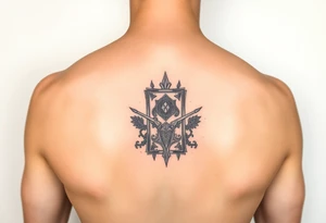 Disney Lorcana card tattoo idea