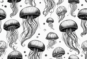 Jellyfish tattoo idea