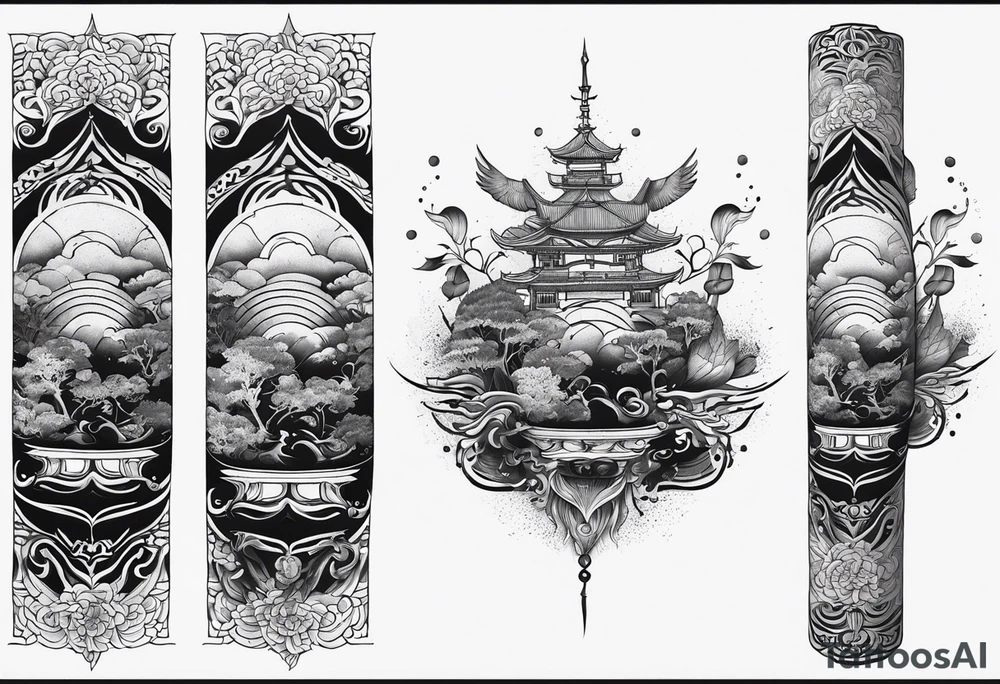 Reincarnation forearm tattoo tattoo idea