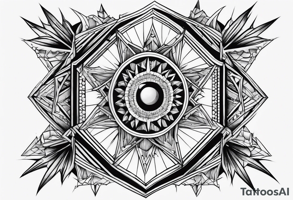 broken uruburus tattoo idea