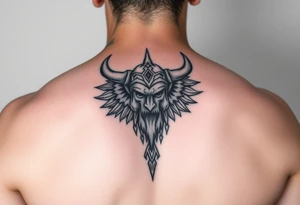 Viking tattoo that will attract a lot of money and will heal and keep you healty tattoo idea