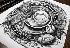 Chicago sports tattoo idea