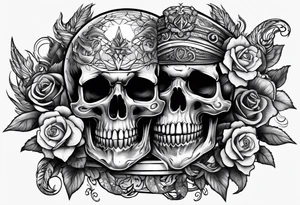 Chasing death tattoo idea