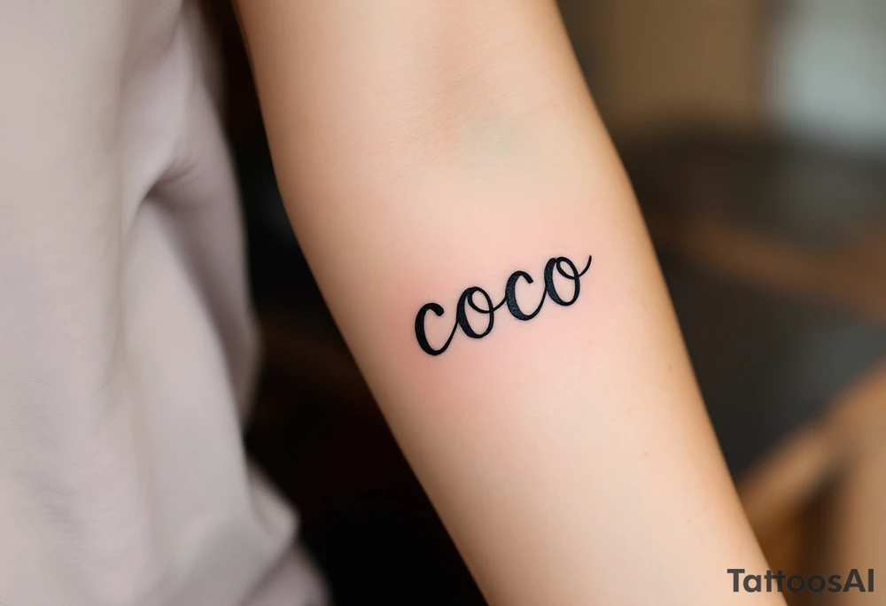 coco tattoo idea