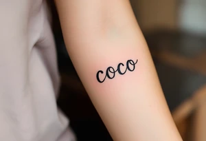 coco tattoo idea