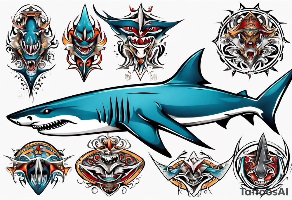 shark tattoo idea