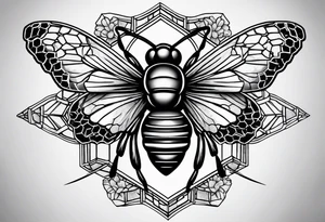 Honeycomb tattoo idea