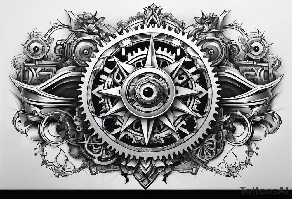 Mechanical engineer tattoo idea