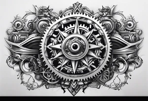 Mechanical engineer tattoo idea