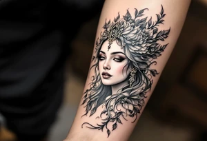 Goddess tattoo idea