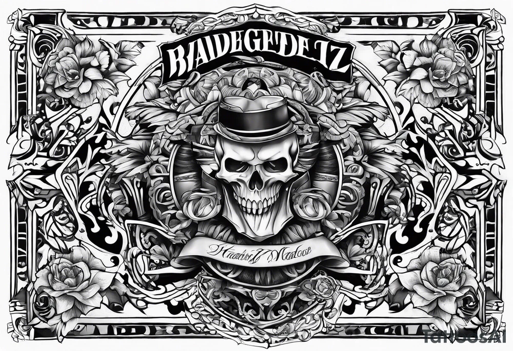 Mc Badgerz tattoo idea