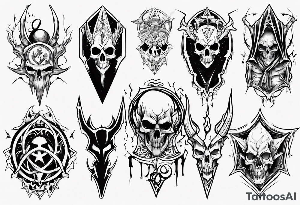 Warlock tattoo idea