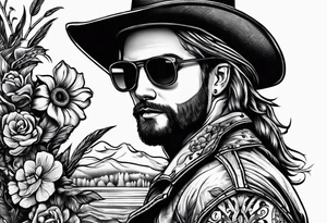 A country boy in the Nashville tattoo idea