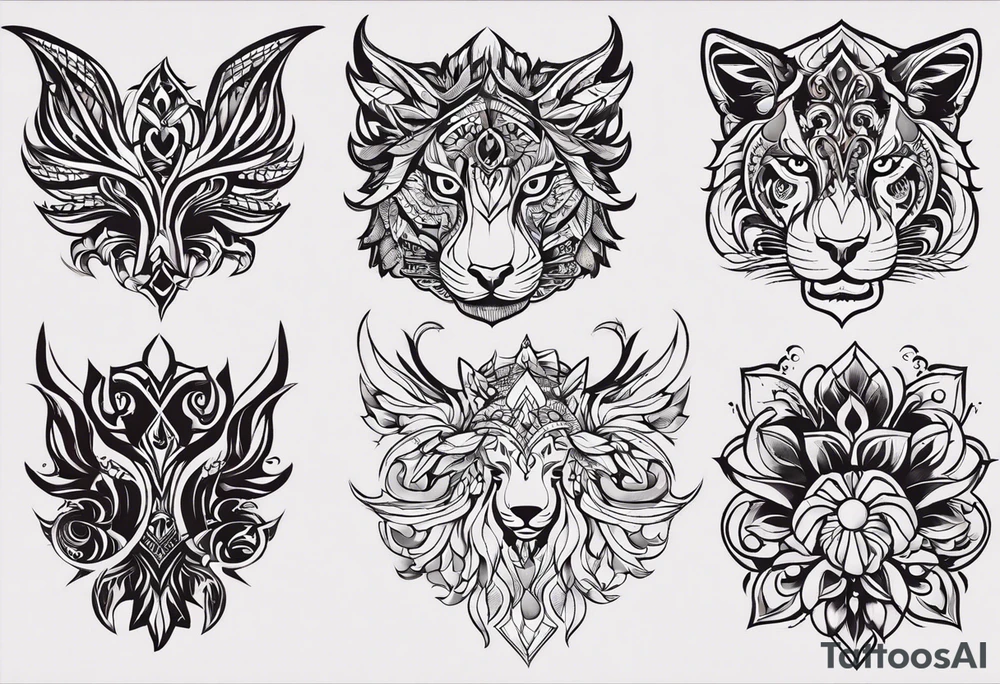 Стакан с игральными костями, клоун, карты, пистолеты tattoo idea Стакан с игральными костями, клоун, карты, пистолеты tattoo idea