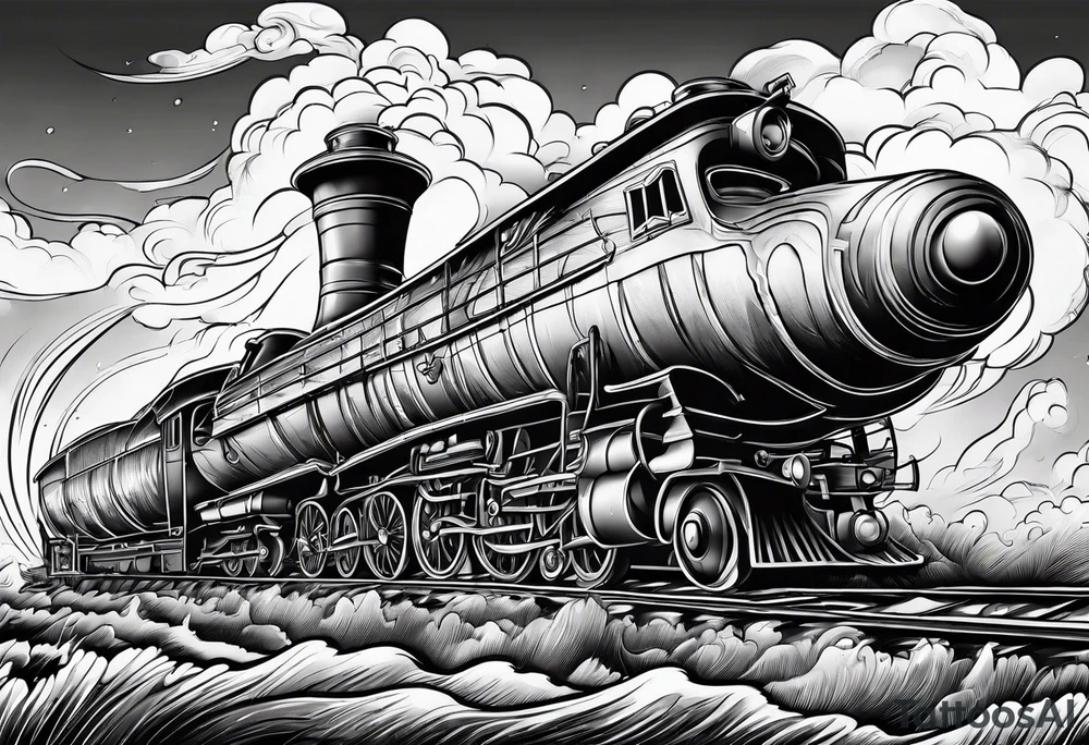 Tornado tattoo idea