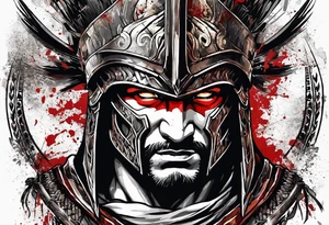 Spartan warrior like the movie 300 tattoo idea