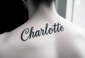 A tattoo that means Charlotte but is not a name tattoo idea