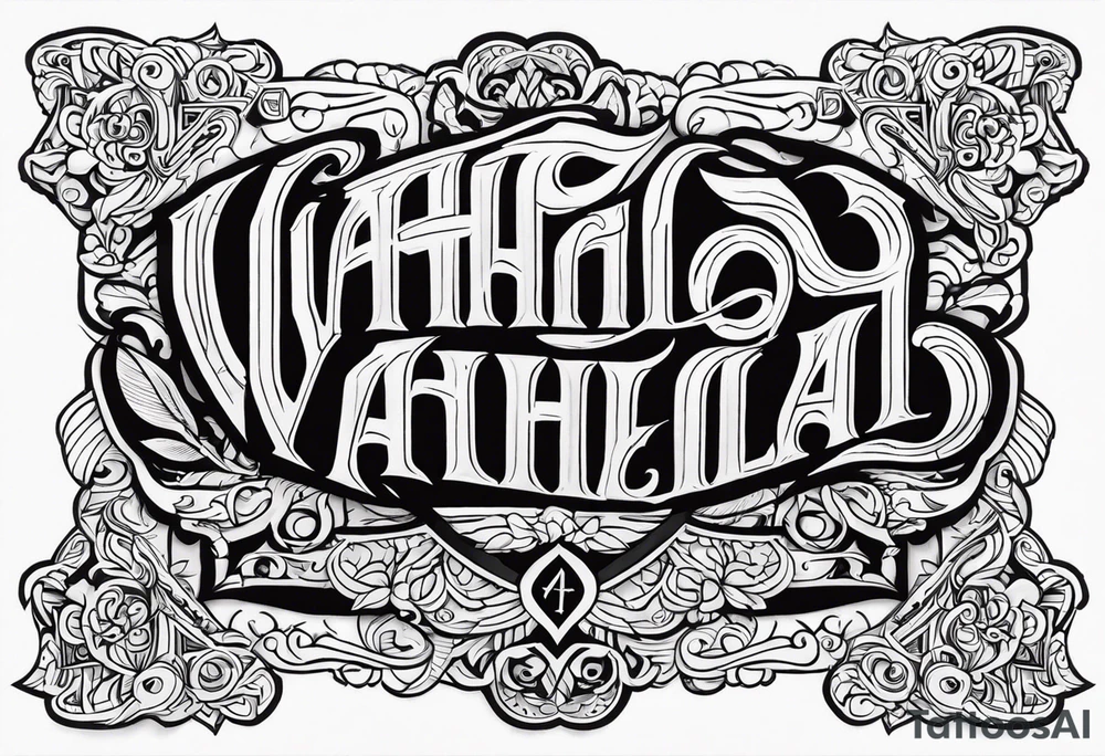 Valhalla tattoo idea
