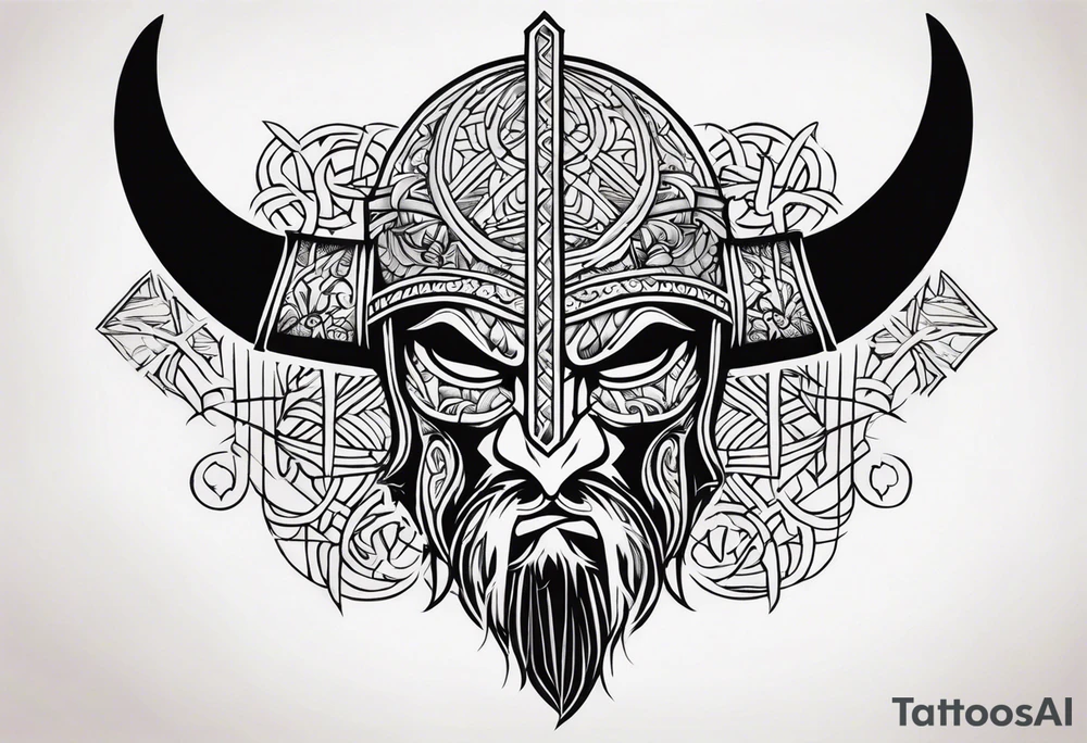 Viking tattoo idea