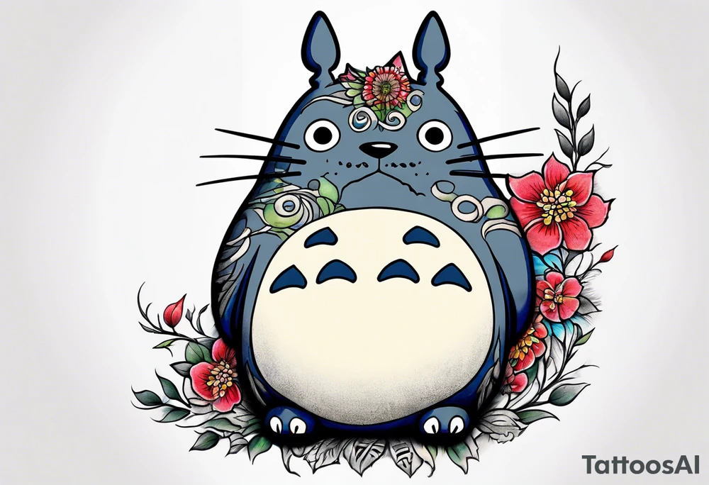 Totoro tattoo idea