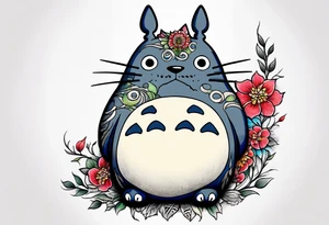 Totoro tattoo idea