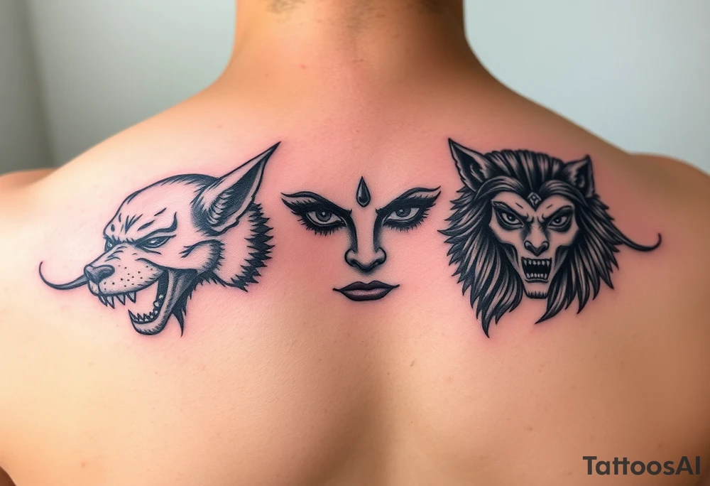 Hear no evil see no evil speak no evil for womem tattoo idea